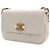 Chanel White Mini Quilted Glazed Calfskin Pearl Side Flap - vista 9