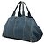 Saco Tote Prada Blue Large Denim Canapa Logo - vista 2