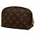 Necessaire Louis Vuitton Brown Monogram Cosmetic Pouch PM - vista 2