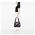Borsa Hobo Burberry Blue Supernova Check in Nylon - vista 6