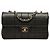 Chanel Black Chocolate Bar Lambskin Single Flap