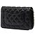 Chanel Black CC Quilted Caviar Wallet on Chain - vista 2