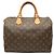Louis Vuitton Brown Monogram Speedy 30