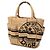 Borsa Tote Dior Catherine Small in juta beige - vista 2