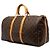 Louis Vuitton Brown Monogram Keepall Bandouliere 50 - vista 2