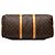 Louis Vuitton Brown Monogram Keepall Bandouliere 50 - vista 3