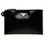 Clutch Prada de piel Spazzolato negra