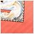 Foulard di seta plissettato Hermès Pink Vive le Vent 90 - vista 4