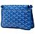 Portafoglio tascabile Goyard Blue Goyardine Plumet - vista 2