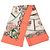 Foulard di seta Hermès Orange Chevaux de Trait 90