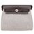 Hermès Herbag Zip 20 in Toile Militaire Beige e Vache Hunter