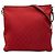 Borsa a tracolla Gucci in tela GG rossa