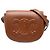 Céline Celine Brown Medium Calfskin Cuir Triomphe Folco Crossbody