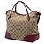 Gucci Beige Medium GG Canvas Bree Fold Over Tote - view 2