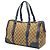 Borsa Boston Gucci Beige Medium GG Canvas con cintura - vista 2