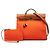 Hermès Orange Toile Herbag Zip 39 - vue 7