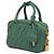 Borsa Satchel Miu Miu Arcadie Small in Nappa Matelassé Verde - vista 2