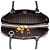Louis Vuitton Black Monogram Empreinte Montaigne BB - vista 4