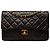 Chanel Black Small Classic Lambskin Double Flap