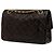 Chanel Black Small Classic Lambskin Double Flap - view 2