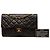 Chanel Black Small Classic Lambskin Double Flap - view 7