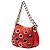 Borsa Prada Red Vitello Daino con occhielli - vista 2