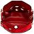 Borsa Prada Red Vitello Daino con occhielli - vista 4