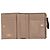 Cartera compacta Rockstud Valentino de piel de becerro granulada marrón - vista 6