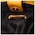 Borsa Tote LOEWE Anagram in Nappa Gialla - vista 5