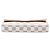 Louis Vuitton White Damier Azur Pochette Felicie - vista 3