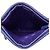 Clutch de dobra Chanel Blue CC em pele de cordeiro acolchoada - vista 4