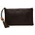 Bamboo Clutch Gucci de piel de becerro marrón con bambú