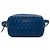 Miu Miu Gürteltasche aus blauem Matelassé-Nappaleder