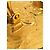 Orecchini a clip rotondi Chanel Gold CC con logo placcato oro - vista 7