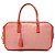 Bolsa de mão Prada Bauletto em pele de cabra trançada vermelha Madras