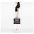 Borsa Tote Prada Large in mesh con paillettes nera con logo - vista 6