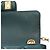 Chanel Mini Square Quilted Lambskin Bijoux Logo Chain Flap Verde - vista 9