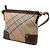 Borsa a tracolla Burberry Brown Nova Check in lana - vista 2