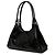 Bolso de hombro Prada Medium de piel de becerro brillante negro - vista 2