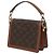 Louis Vuitton Brown Monogram Reverse Mini Dauphine Lock XL - Ansicht 2