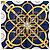 Foulard di seta Hermès White Eperon D Or 90 - vista 2