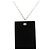 Chanel Black CC Anhänger-Halskette aus Messing, Acryl und Strass - Ansicht 4