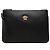 Pochette da polso Medusa in pelle nera Versace