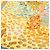 Foulard in seta Hermès Yellow Rencontre Oceane 90 - vista 8