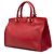 Autre Marque Borsa Satchel Downtown in pelle monogram piccola rossa Saint Laurent - vista 2