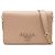 Borsa a tracolla con catena e logo Prada