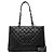 Borsa Tote a Catena Chanel Matelassé Coco Mark GST Grand Shopping - vista 7