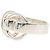 Hermès Hermes Desaneau Silver Bandring - Ansicht 2