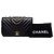 Bolso de hombro con cadena Chanel Coco Mark Chevron V-Stitch - vista 7