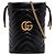 Borsa a tracolla con catena Gucci GG Marmont